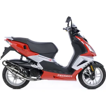 Auto-moto Výfuk LeoVince PEUGEOT SPEEDFIGHT 3 50 liquid cooled 2009 - 2011 HAND MADE TT BLACK EDITION