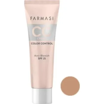 Přípravek na tvář Farmasi CC krém 04 Medium to Tan 30 ml (Jemná a lehká struktura)