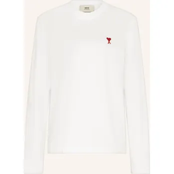 Dámské tričko Ami Paris Dámské Tričko S Dlouhým Rukávem, bílá, 34