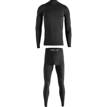 Dětské termoprádlo Iron-ic dětská zvýhodněná thermo souprava Barva: Black, Velikost: 5/6