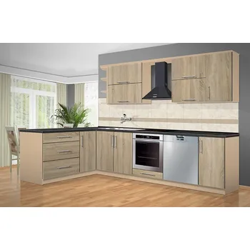 Kuchyňská linka Nabytekmorava Kuchyňská linka BOSTON barevné provedení: CAPUCINO / DUB SONOMA