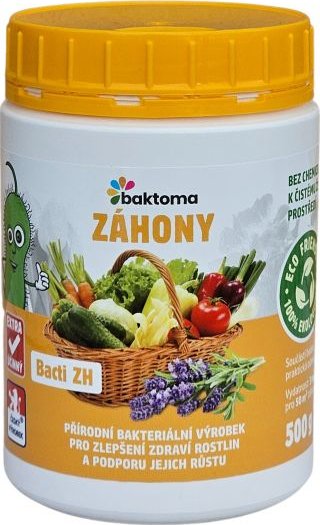 Bacti ZH - stimulátor zdraví rostlin pro záhony - 0,5 kg BACTI ZH: 0,5 kg