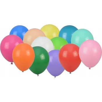 Balónek BALÓNKY PASTELOVÉ VELKÉ (12'' X 6 KS)