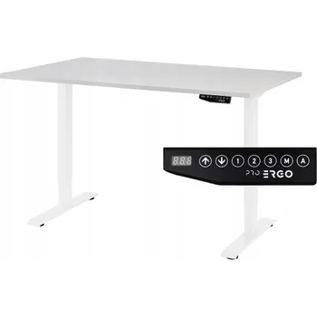 Psací stůl Psací stůl ProErgo 119 cm x 138 cm x 80 cm bílý