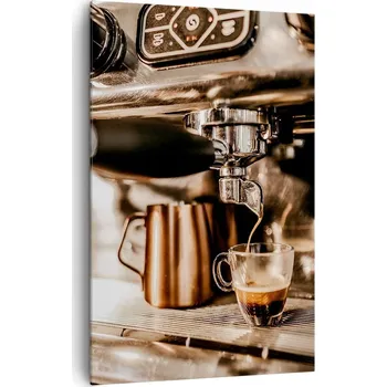 Obraz Velký obraz do obýváku XXL 80x120 káva moderní fotoobraz na plátně obrazy