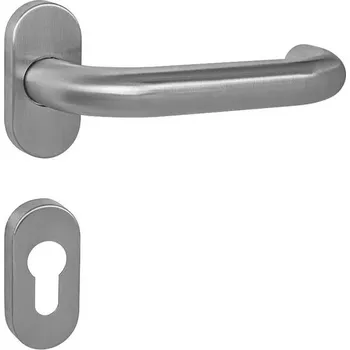 MPK - COSLAN - UOR bez spodní rozety, klika/klika BN - Broušená nerez