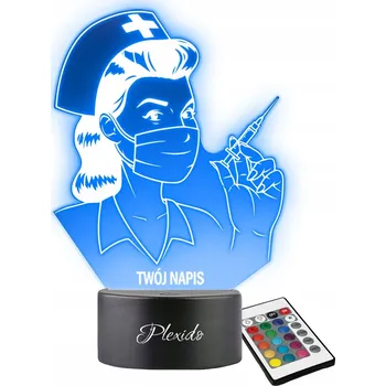 Lampička Plexido vícebarevná Noční lampa