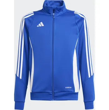 Dětská tepláková bunda adidas TIRO 24 modrá (176)