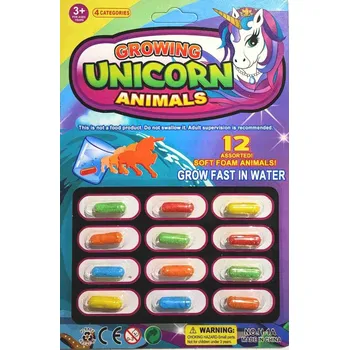 Hračka pro nejmenší Magické kapsle do vody JEDNOROŽCI do koupele