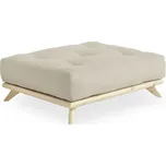 Podnožka Karup Design Senza Natural Clear/Beige ID_1229468