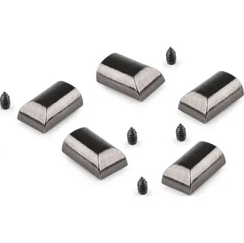 Zip Koncovka na spirálový, kostěný a kovový zip Varianta: 2 nikl černý, Balení: 5 ks