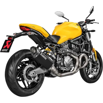 Výfuk pro motocykl Akrapovic Slip-On Line Titanium/Carbon Ducati Monster 821 2017 – 2020