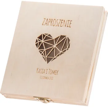 Obraz POZVÁNKA NA SVATBA decoupage GRAVÍROVÁNÍ SVATEBNÍ HOSTINA DŘEVO