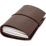 BeWooden Brunn Midori kožený zápisník