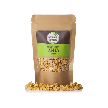 Sušené ovoce NaturalProtein Mrazem sušená jablka - kousky