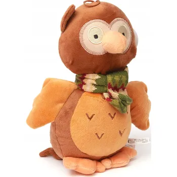 plyšák Plyšák sova Anička se šálou 28 cm