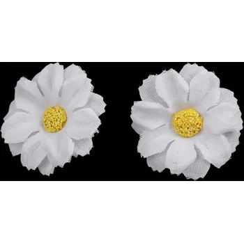 umělá květina Umělý květ Ø3,5 cm Varianta: 1 bílá, Balení: 12 ks