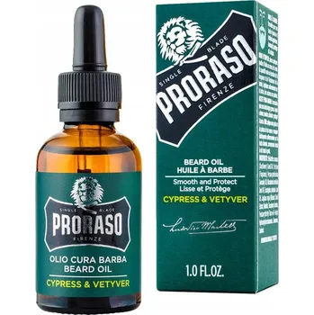 Péče o vousy Proraso olej na vousy Cypress Vetyver 30 ml