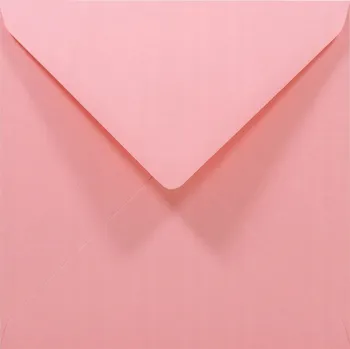 Obálka Čtvercové obálky Rainbow R55 růžové - 50 Ks.