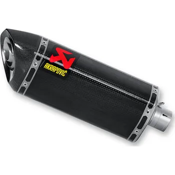 Výfuk pro motocykl Akrapovic Straight Can Carbon fiber/Carbon Yamaha YZF-R6 2008 – 2009