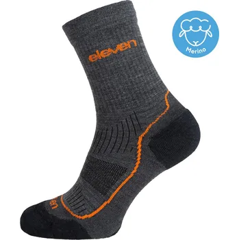 Dámské ponožky Ponožky Eleven Merino Vento Grey Velikost: L (42-44)