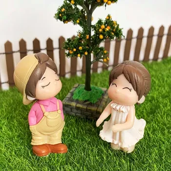 Figurka Dívka a chlapec z Dánska