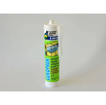 stavební silikon Lukopren S 6410 - Akvaristický silikon v kartuši