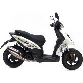 Výfuk pro motocykl Výfuk LeoVince PIAGGIO TYPHOON 50 2009 HAND MADE TT