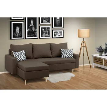 Sedací souprava Nabytekmorava sedací souprava PAULA barevné provedení: SAVANA HNĚDÁ 25