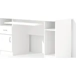 Nabytekmorava Počítačový stůl Alfa 313 barva lamina: bílá