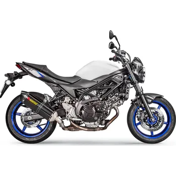 Výfuk pro motocykl Akrapovic Slip-On Line Carbon fiber/Carbon Suzuki SV 650 X 2018 – 2024