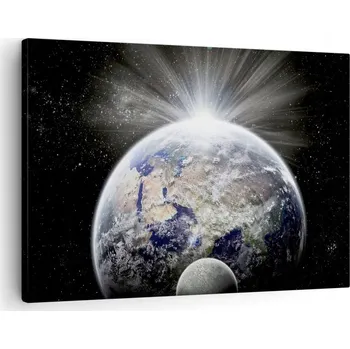 Obraz Obraz na plátně do obýváku, ložnice 70x50 astronomie foto obrazy na zeď