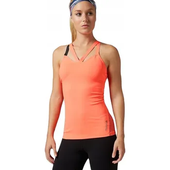 Reebok dámské tílko oranžové boxer střih velikost L