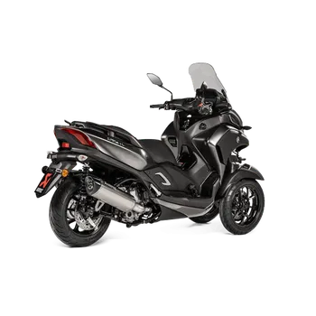 Výfuk pro motocykl Akrapovic Slip-On Line Stainless Steel/Carbon Yamaha Tricity 300 2020