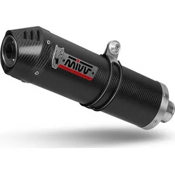 Výfuk pro motocykl Moto výfuk MIVV OVAL CARBON with carbon cap SUZUKI V-STROM 650 2004 - 2006