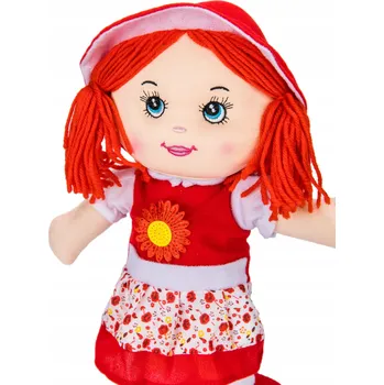 Panenka LALKA ZUZIA ČERVENÁ ZPÍVÁ A MLUVÍ