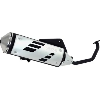 Výfuk pro motocykl Výfuk Arrow Aprilia SR 125 / 200 GT 2022 - 2024 Maxi Scooter aluminum dark