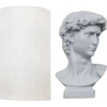 Forma na pečení 3D silikonová forma na svíčky Adonis – hlava