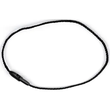 Šňůrka na visačku PES s pojistkou Varianta: 3 černá, Balení: 1000 ks