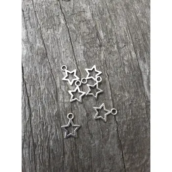 Materiál na výrobu šperku korálek hvězdička 10 mm