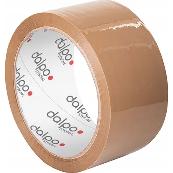 Lepicí páska Balicí páska Dalpo hnědá šířka 50 mm délka 66 m 1 ks