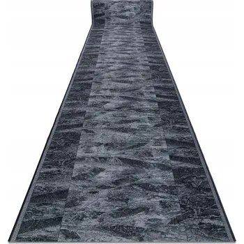 Koberec BĚHOUN S GUMOVOU PODLOŽKOU 100 cm SARDIS šedý ^*Q2687