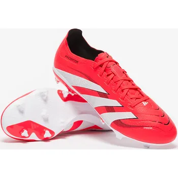 Kopačky Kopačky adidas Predator League FG/MG červená/bílá (7,5uk/ 41 1/3EU/ 25,5cm)