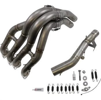 Výfuk pro motocykl Akrapovic Headpipe Titanium/ Kawasaki Ninja ZX-10RR / 10R 2021 – 2023