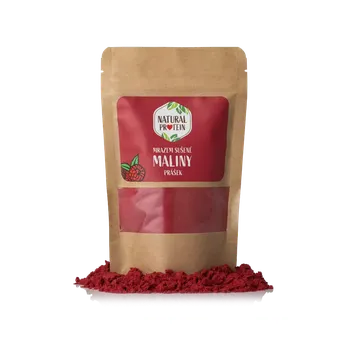 Sušené ovoce NaturalProtein Mrazem sušené maliny - prášek 90 g