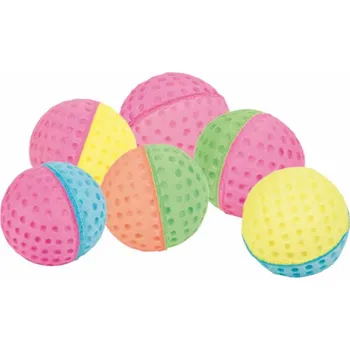 Hračka pro kočku Tommi CZ Míček mechová guma 4 cm - hračka pro kočky