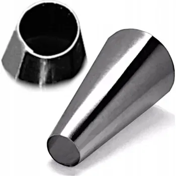 Zdobící Špička EkoForemki 0300 kulatá 12x44 mm stříbrná