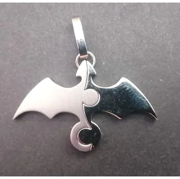 Přívěsek Netopýr - ocelový přívěsek