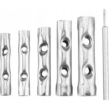 Vrták Trubkové klíče 8-17 mm, 6 ks TOP TOOLS 35D191