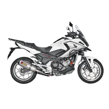 Výfuk pro motocykl Akrapovic Slip-On Line Titanium/Carbon Honda NC 750 S 2012 – 2020